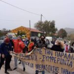 αυτοοργανωμένο μπλόκο Αφεντέλι πρώτη μέρα