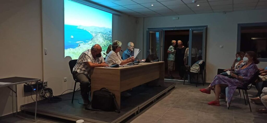 Βιβλιοπαρουσίαση του βιβλίου "Ερεσίων Χώρα" Κουμαρέλα από Πρωτοβουλία Ερεσού.4