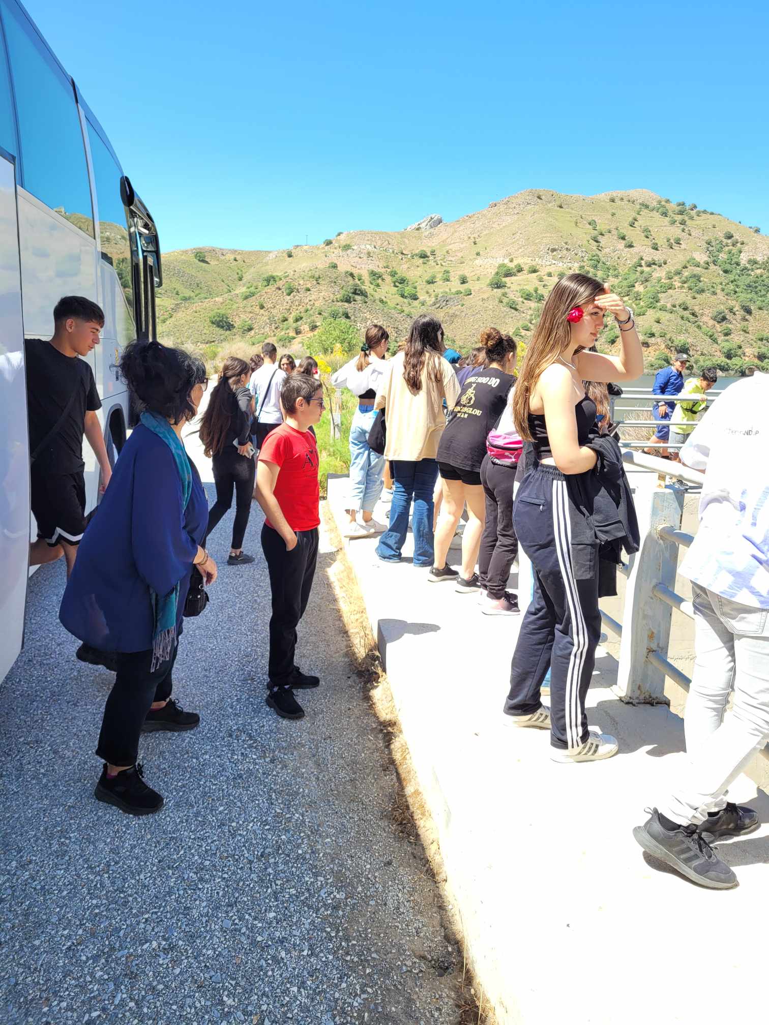 Ξενάγηση στο φράγμα Ερεσού