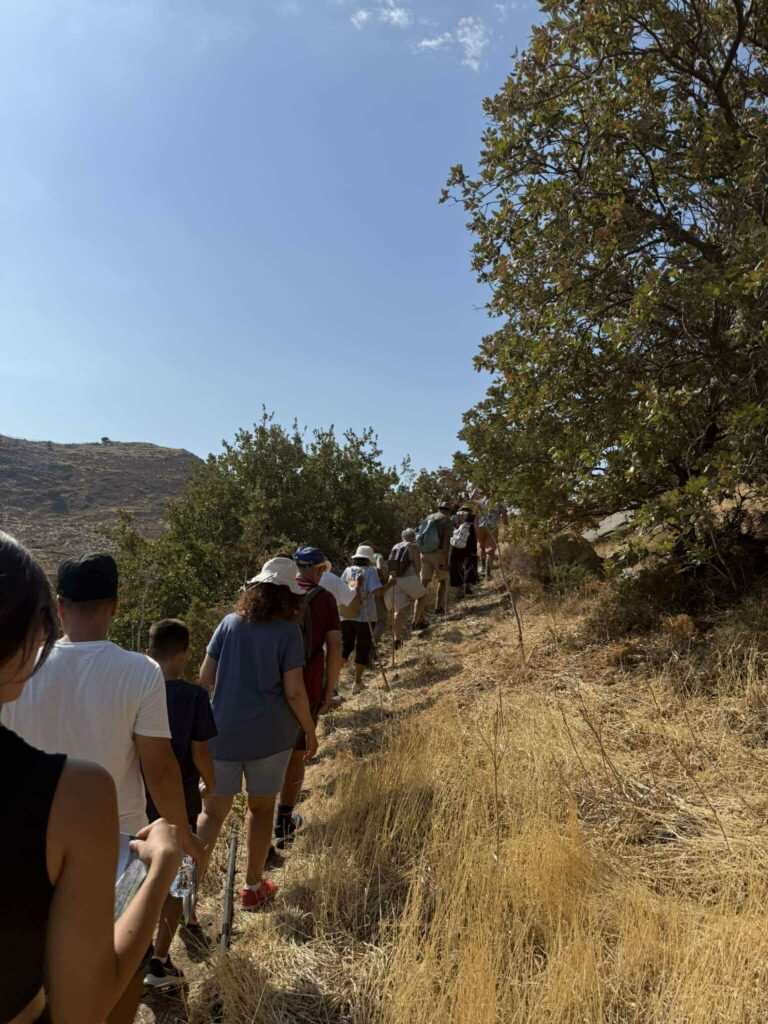 Ιστορικός περίπατος στην Αρχαία Ερεσό.